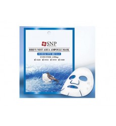 SNP Bird's Nest Aqua Ampoule Mask 燕窩保濕面膜 ($12/片，$98/盒)